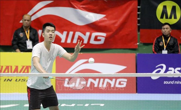 Badminton player Le Duc Phat ranks 37th in the latest Badminton World Federation rankings (Photo: VNA)