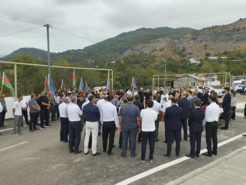 26 more families relocated to Kolatagh village of Aghdara district receive house keys