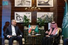 Saudi, Iranian Foreign Ministers Hold Talks on Gaza