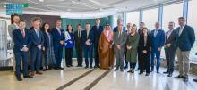 Saudi Ambassador to Yemen Meets with EU Ambassadors to Saudi Arabia