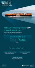 Mawani Adds Shipping Service 'JDX' to Jeddah Islamic Port