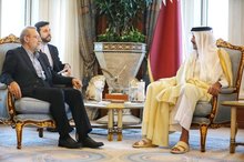Top Iranian security official meets Emir of Qatar in Doha