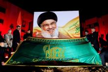What Iranian officials are attending Nasrallah's funeral?