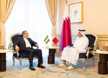 Iran, Qatar FMs discuss various issues in Doha meeting