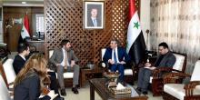 Syria, Abkhazia discuss boosting bilateral cooperation