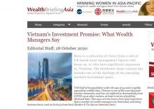 Financial website wealthbriefingasia.com outlines the views of several UK-based asset management figures regarding future investment prospects in Vietnam (Photo: VNA)