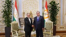 Foreign minister holds talks with Tajikistan's president in Dushanbe