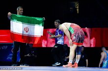 Tehran, IRNA – Iran’s Greco-Roman wrestling team has secured the world championship title with one day of competition still to go. The team’s current haul includes gold medals for Gholamreza Farrokhi (82 kg) and Amin Mirzazadeh (130 kg), as well as a silver medal from Payam Ahmadi (55 kg). Mohammadhadi Saravi, the 2024 Olympic champion, Saeed Esmaeili, and Alireza Mohmadi will have a chance to add to the medal count in the 97 kg, 67 kg, and 87 kg categories Saturday night. The Greco-Roman wrestling team