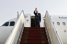 Iran’s parliament speaker leaves Tehran for Islamabad