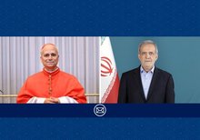 Pezeshkian extends Christmas wishes in message to Pope, all Christians