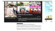 An article about Khmer community in Vietnam on the Koh Santepheap Daily newspaper on June 4. (Photo: VNA)