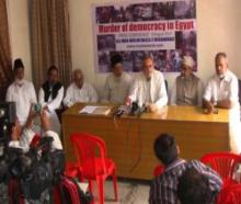  Indian Muslims body condemns coup in Egypt, calls for Morsi return  