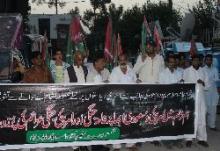 Protests against possible US strike on Syria held across Pakistan