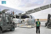 22nd Saudi Relief Plane for Palestinians in Gaza Arrives in Egypt