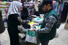 KSrelief Distributes 2,875 Shopping Vouchers to Families Affected by Earthquake in Syria