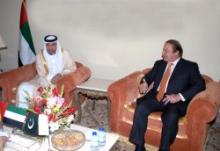 UAE president meets Pakistani PM