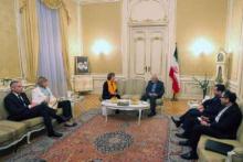 Zarif, Ashton Review Outcome Of Negotiations By Deputies