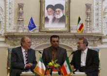 Irish Speaker Attends Iran's Parliament