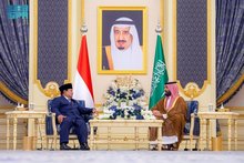 HRH the Crown Prince, Indonesia’s President Hold Talks, Co-Chair First Coordination Council Meeting