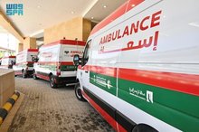 Saudi Arabia Sends 10 New Ambulances to Syrian Ministry of Health