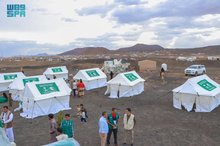 KSrelief Delivers Emergency Shelter Aid to Families Affected by Floods in Marib, Yemen