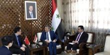 Syrian, Chinese talks on enhancing cooperation in industrial sector 