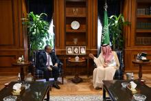 Minister of State for Foreign Affairs Receives Ambassador of Singapore to Saudi Arabia
