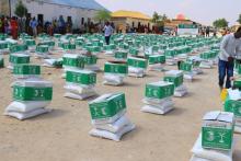 KSrelief Distributes 500 Food Baskets in Somalia