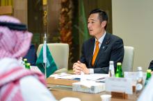 Saudi Assistant Minister of Culture, Japanese Parliamentary Vice Minister for Foreign Affairs Discuss Cultural Cooperation