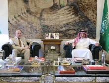 Vice Foreign Minister Receives US Ambassador to Saudi Arabia
