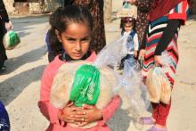KSrelief Distributes 150,000 Bundles of Bread to Refugee Families in Lebanon
