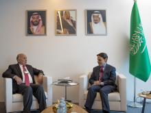 Minister of Foreign Affairs Meets Iraqi Deputy Prime Minister and Foreign Minister