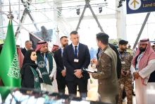 Bosnian Minister of Security Visits Ministry of Interior's Pavilion at World Defense Show 2024