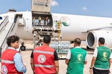 65th Saudi Relief Plane Arrives in Egypt for Gaza Aid