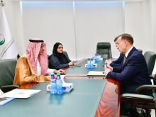 KSrelief Assistant General Supervisor Meets with Ukrainian Ambassador