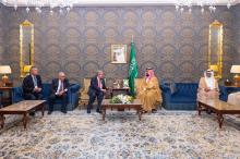 HRH the Crown Prince Meets with UN Secretary General on Sidelines of Arab Summit in Bahrain