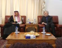 Vice Foreign Minister Conveys Condolences on Death of Iranian President and His Companions at Iranian Embassy in Riyadh