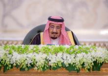 The Custodian of the Two Holy Mosques Chairs Cabinet Session