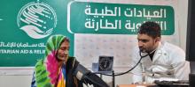 KSrelief Mobile Clinics in Yemen's Al-Khawkah Treat 22,097 Patients in July