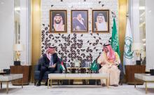 Saudi and Jordanian Interior Ministers Meet in Riyadh