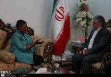 Deputy UN Sec Gen meets Iranian envoy to Syria