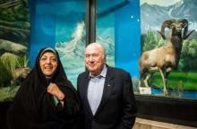 Blatter Appreciates VP Ebtekar  