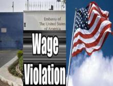 US May Be Violating Own Laws On Wages For Its Indian Staff  