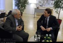 Zarif discusses Vienna talks with Austrian counterpart