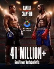 'Fight of the Century' on Netflix Draws 41 Million Viewers Worldwide