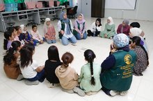 KSrelief Implements Psychological Support Project at Jordan's Zaatari Refugee Camp  