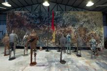 Solo exhibition Soul Energy by Le Huu Hieu in Arsenale Nord, Venice, in 2021. 