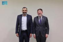 Saudi Minister of Communications and Information Technology Meets with US Chamber of Commerce Official