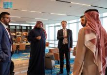 Saudi Economy Minister, World Economic Forum President Discuss Preparations for WEF Special Meeting