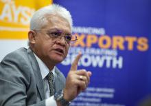 KUALA LUMPUR, Feb 25 -- Malaysia External Trade Development Corporation (MATRADE) chief executive officer Datuk Mohd Mustafa Abdul Aziz during an interview at Menara MATRADE recently.
